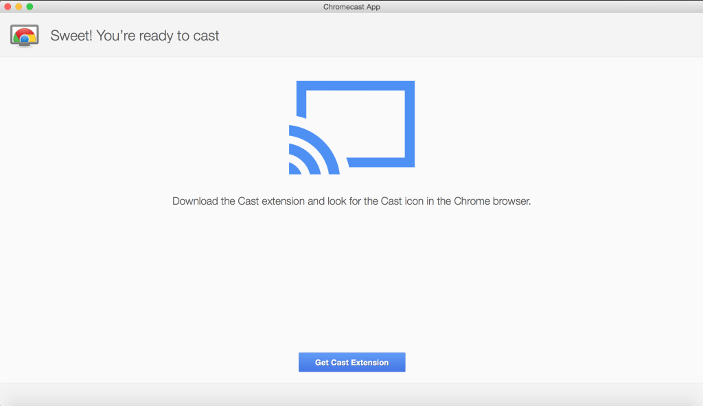 chromecast extension for macbook pro